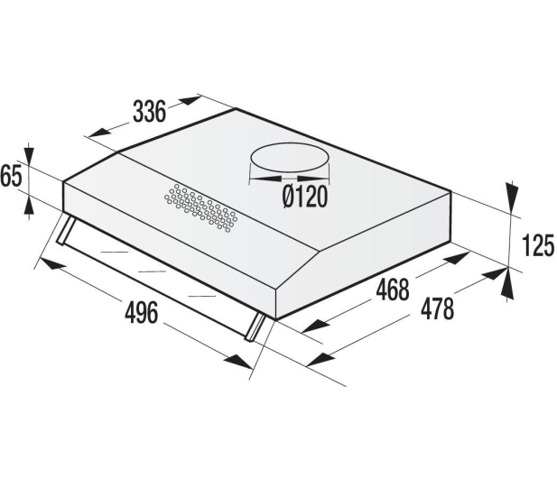 Gorenje OKAP PODSZAFKOWY WHU529EX/M ### - 1378858 - zdjęcie 5